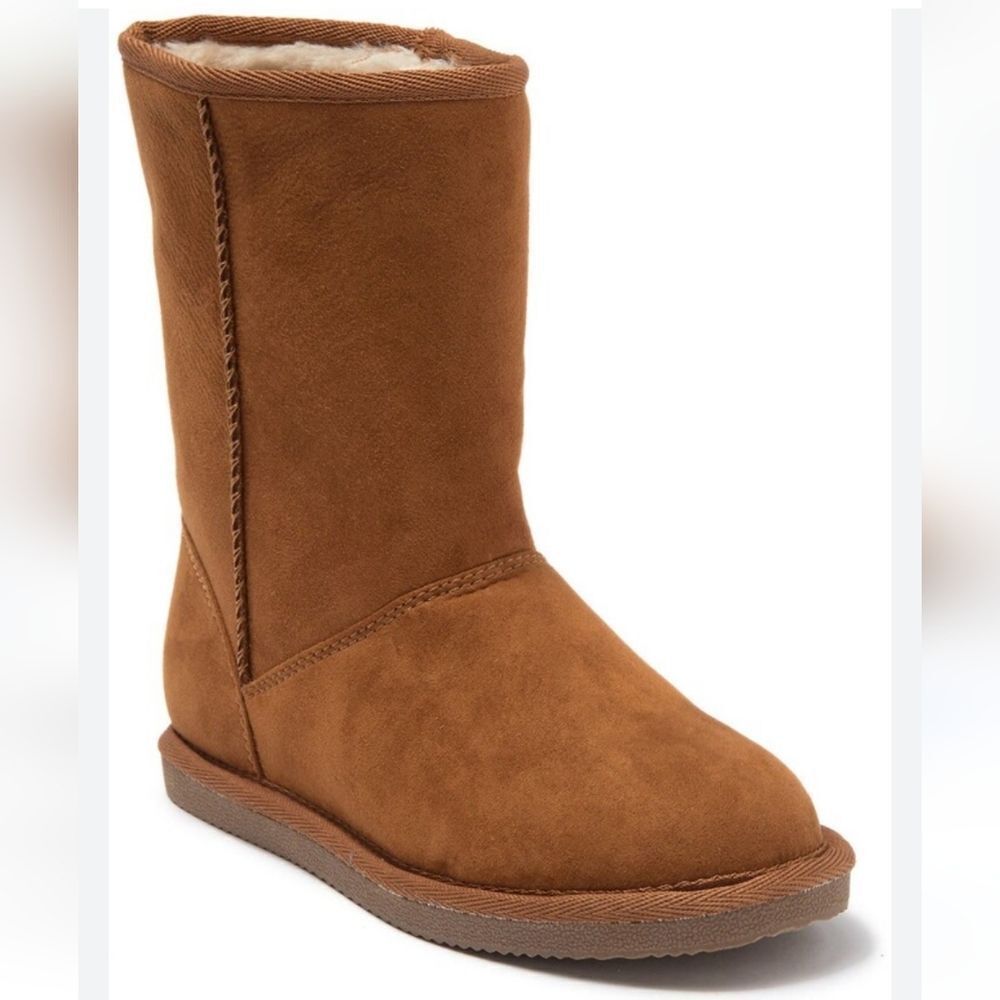 New Harper Canyon Everly Faux Fur Lined brown Boot size 5